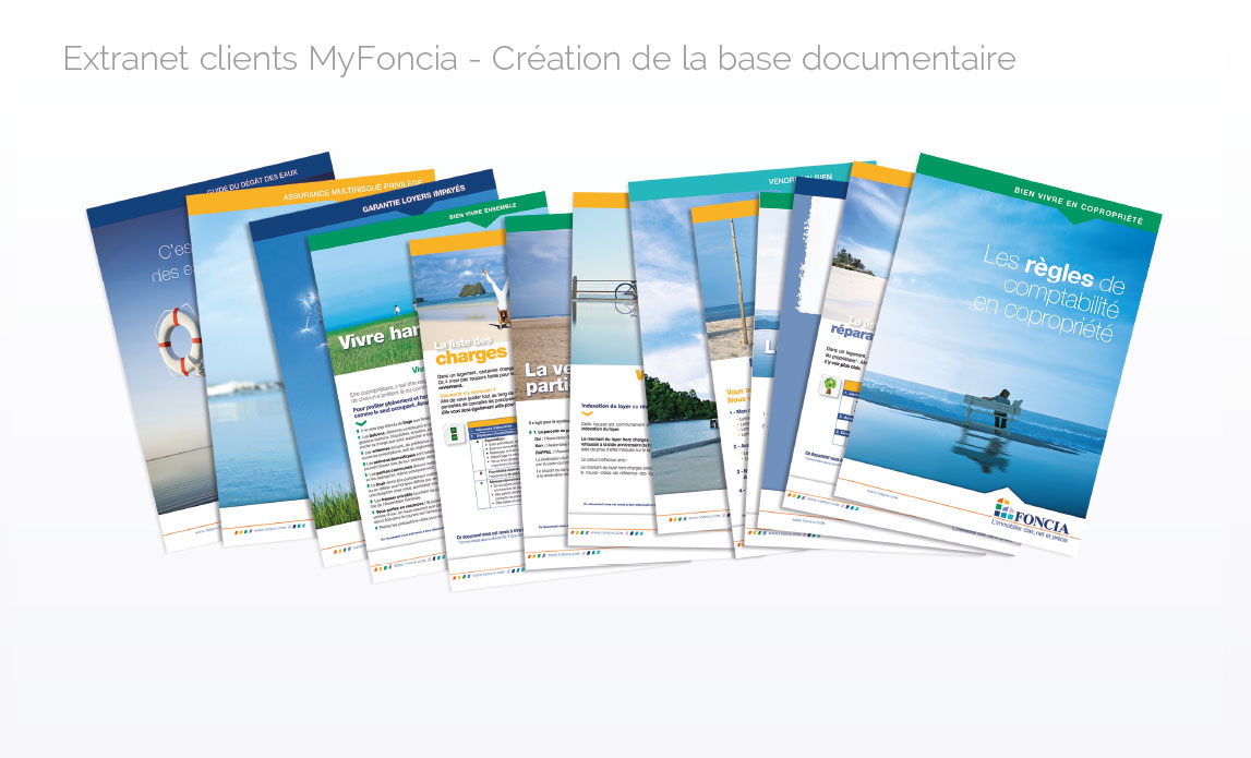 Extranet clients MyFoncia - Création de la base documentaire