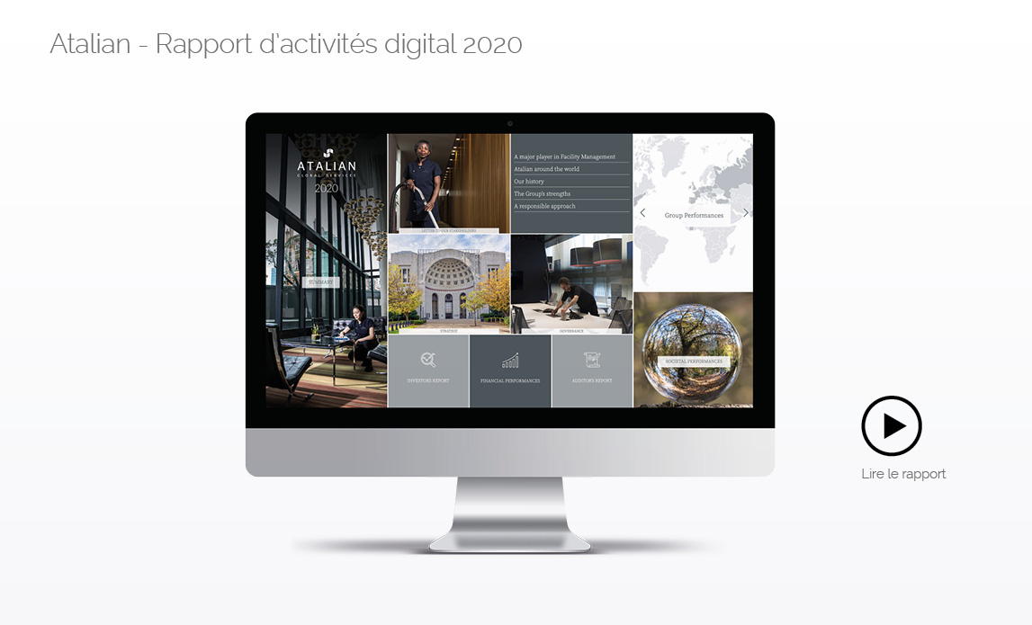 Rapport d'activités digital 2020