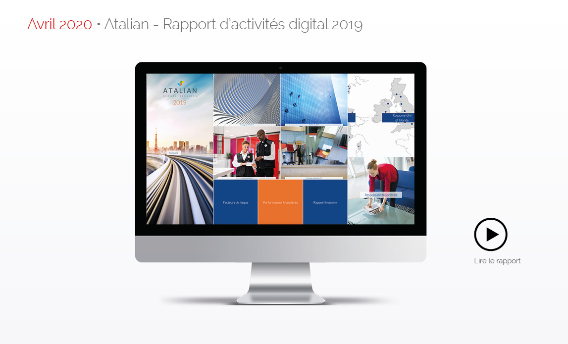 Avril 2020 • Atalian - Rapport d’activités digital 2019