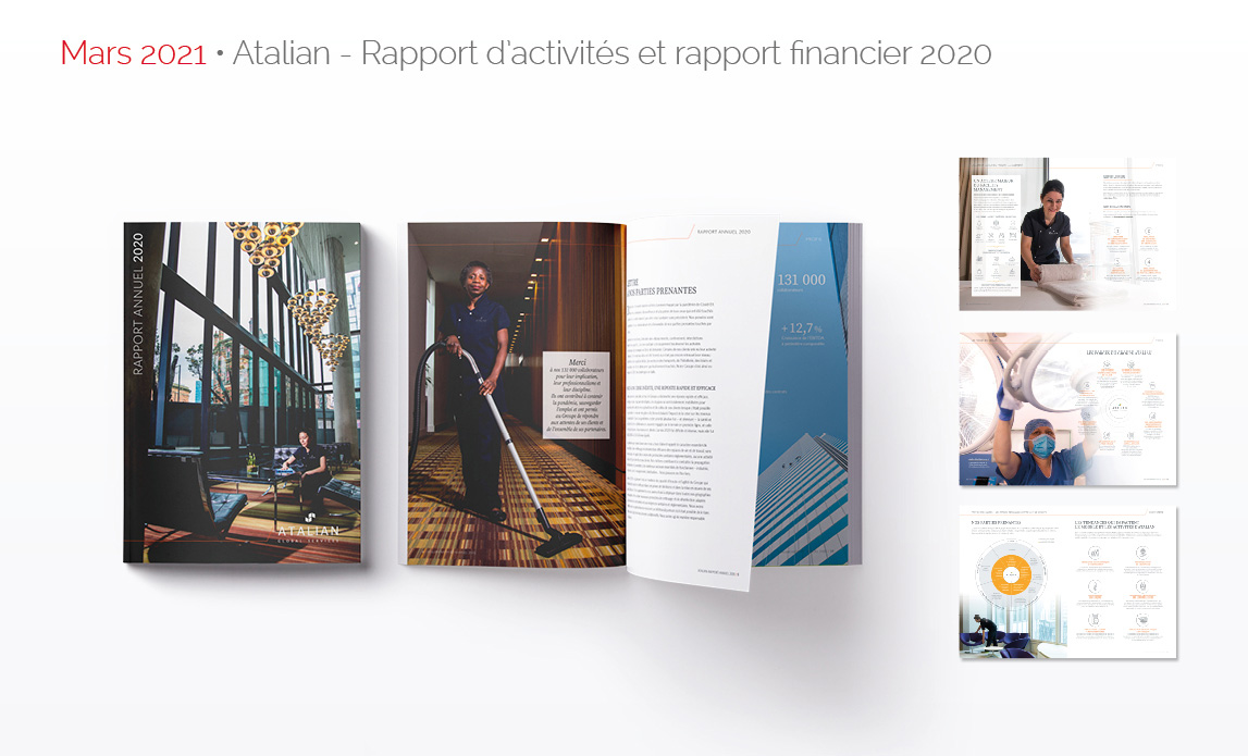 Mars 2021 • Atalian - Rapport d’activités et rapport financier 2020