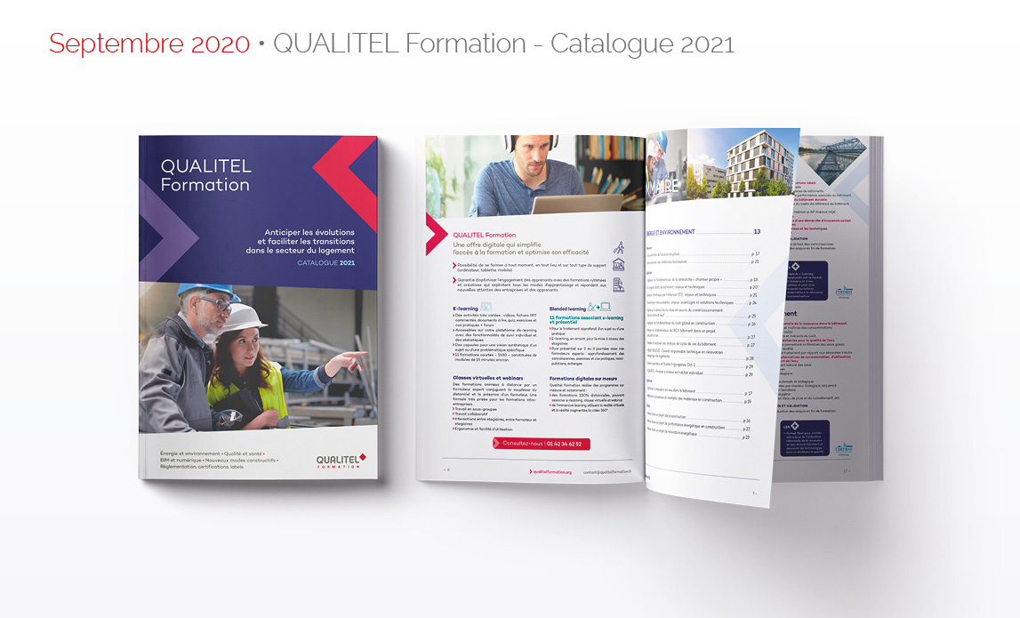 Septembre 2020 • QUALITEL Formation - Catalogue 2021