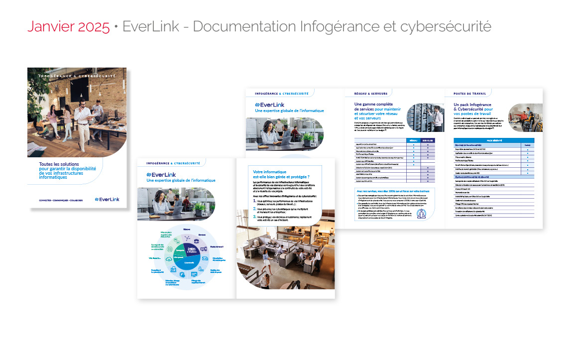Janvier 2025 • EverLink - Plaquette infogérance et cybersécurité